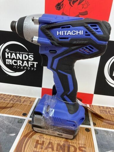 【ハンズクラフト安佐北店】日立　インパクトドライバー　FWH14DGL　中古