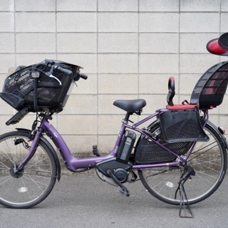 受付中 首都圏無料配送 格安 ヤマハ インチ 8 1ah 子供乗せ 電動自転車 中古パープル Beecle 荻窪の電動アシスト自転車の 中古あげます 譲ります ジモティーで不用品の処分