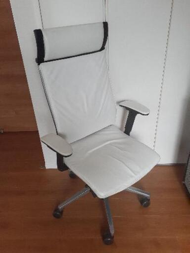 別注品 SEDUS OPEN UP CHAIR ヤマギワ　白