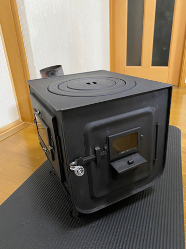 新保製作所　薪ストーブ　ケース付　(追記)あり