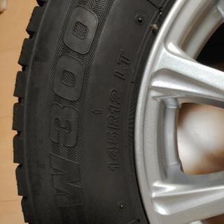 [決まりました]軽トラ用スタッドレスタイヤ、ホイール4本セット