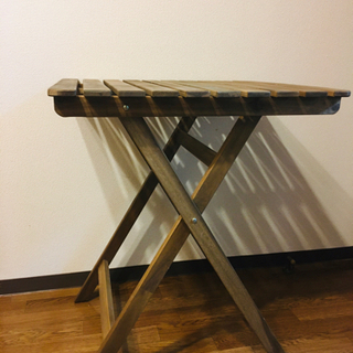 【ネット決済】値下げしました　IKEA ウッドテーブル