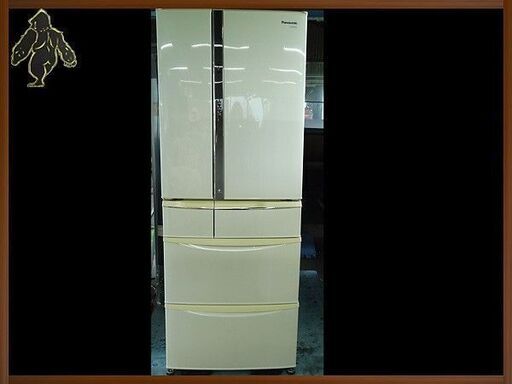 Panasonic パナソニック ノンフロンスリム6ドア冷凍冷蔵庫 NR-F507T-W 501L 2012年製