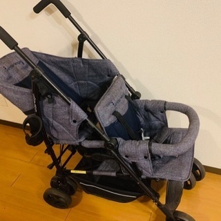 キンダーワゴン 双子用 ベビーザらス限定 DUO シティHOP（ブルー