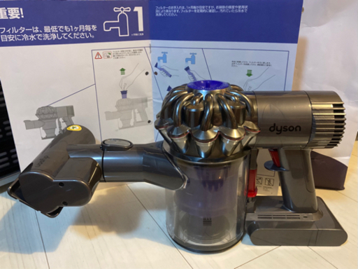 (取引完了) dyson ダイソン　DC61 ハンディークリーナー　取扱説明書あり　美品