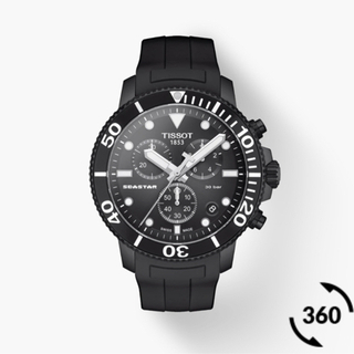 【箱完備】腕時計 TISSOT シースター 1000 クロノグラフ
