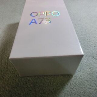 【1.1万円】　OPPO A73 　新品同様(動作試験の為開封)...