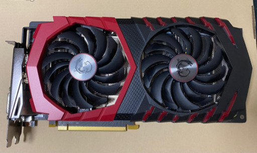 交渉可】MSI GeForce GTX 1060 GAMING X 6G 交渉可】MSI GeForce GTX 1060 GAMING X 6G