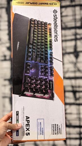 周辺機器 Steelseries Apex 5 gaming keyboard English Layout