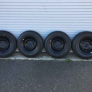 【お引き取り限定】ハイエース 純正 新車外し エコピア 195/80R15 ハイエース 新車外し 純正15インチタイヤホイール 195/80R15