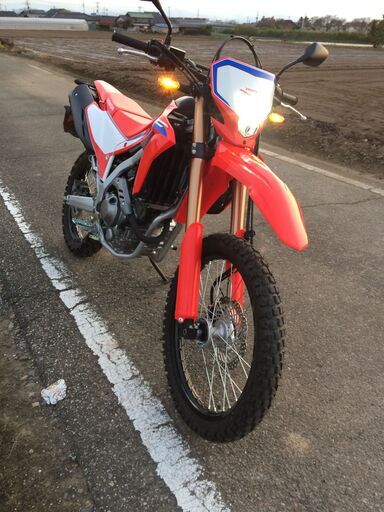 新型 CRF250L 低走行168キロ 新車みたいな美車 フルノーマル