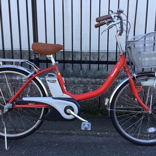 動作＞パナソニック・24インチ電動アシスト自転車・アルフィットViVi  