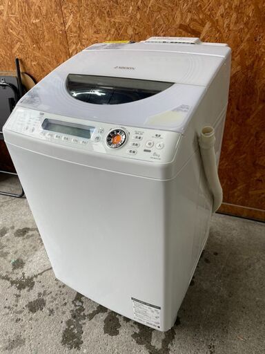 P0204　東芝　８ｋｇ洗濯機　2013年