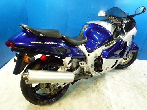 SUZUKI GSX1300Rハヤブサ 銀/青 車検残R4/3月 名変で乗れます 決算