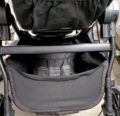 双子ベビーカー シティセレクトルクス シートカバー付き