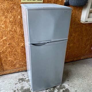 P0509 シャープ 118L 2ドア冷蔵庫 2013年 シルバーの画像