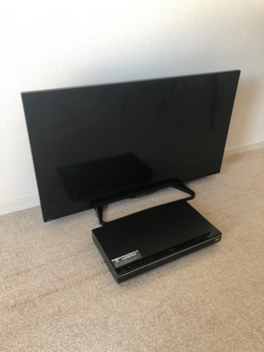 【売ります】40型液晶テレビ\u0026ブルーレイレコーダー