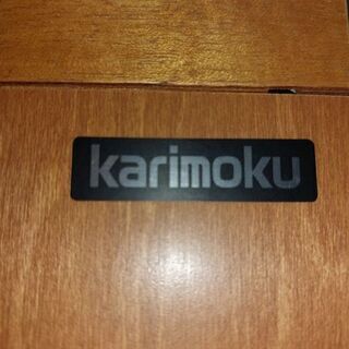 【愛品倶楽部柏店】　ｋａｒｉｍｏｋｕ　カリモク　２枚扉引出付書棚　本棚　【問い合わせ番号　１５５-０１８１１９　００２】