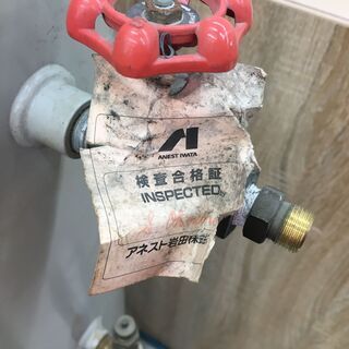 アネスト岩田 SAT-602-100 エアタンク 中古品 ホース1つ欠品 動作