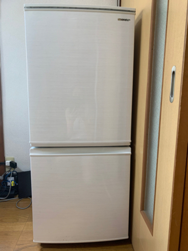 SHARP 2ドア冷蔵庫