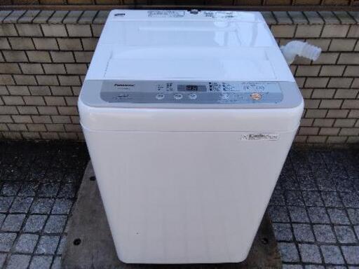 交渉中　Panasonic 全自動電気洗濯機　5.0Kg   2018年製