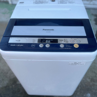【ネット決済】Panasonic 洗濯機　4.5kg 2013年製