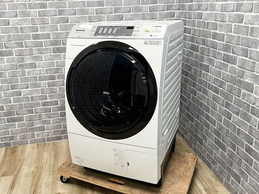 【ハッピー西葛西店】ドラム式洗濯機 10.0kg　乾燥容量6.0kg　左開き　パナソニック　2018年式　ID:60664