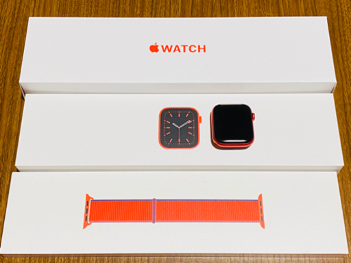 AppleWatch Series6　セルラーモデル　44mm　RED