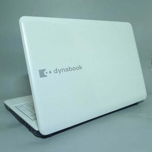即使用可 ホワイト ノートパソコン 良品 15型ワイド 東芝 dynabook EXE 