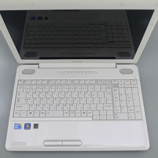 即使用可 ホワイト ノートパソコン 中古良品 15型ワイド 東芝 dynabook