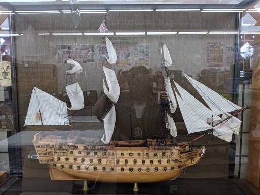 HMS VICTORY 帆船　模型　ケース付