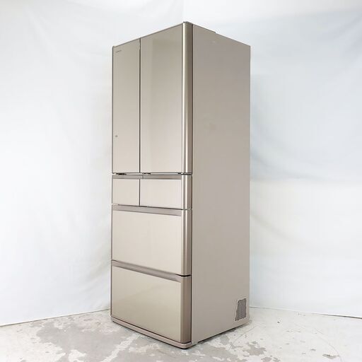 冷蔵庫 6ドア 475L ファン式 真空チルド 日立 R-G4800E-XN