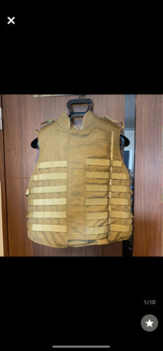 【米軍実物】美品 OTV インターセプター ボディアーマー M 希少 コヨーテ カーキ 海兵隊 本物 防弾チョッキ 実弾 タクティカル ベスト