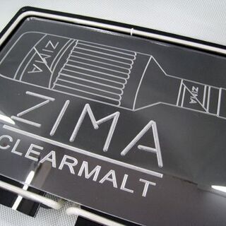 ZIMAジーマ clearmalt ネオンサインライト アンティーク インテリア ZIMA ジーマ ネオン 看板 50%引!!訳あり!!ZIMA ジーマ BAR 特大 3D ネオン