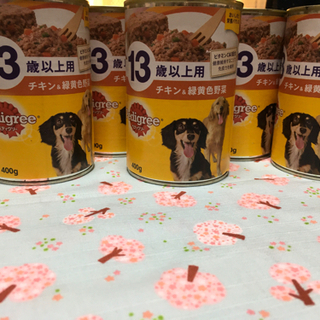 ペディグリー　シニア犬用フード5缶
