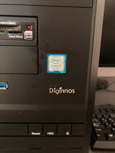 ディスクトップ パソコン セット coreI5 、ウェブカメラ付き