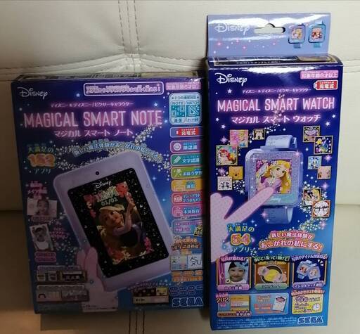 美品★ディズニーマジカルスマートノート＆マジカルスマートウォッチ