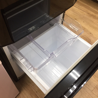 MITSUBISHI（三菱）の2ドア冷蔵庫2015年製（MRｰP15Z‐B）です