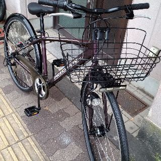 PRECISION[プレシジョン]TRG 700cクロスバイク アルミ/7speed/LED 