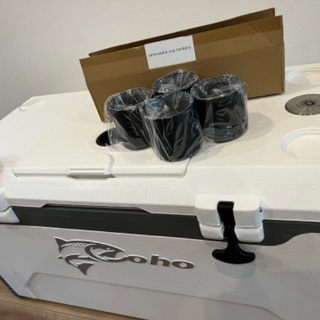COHO 大型クーラーボックス 165QT/156L 最大保冷期間 7日間 ...