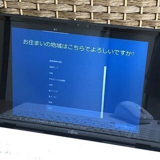 富士通 FMV ノートパソコン A76E1WB Win10 メモリ8GB/Ryzen7/3750H