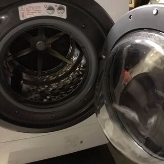 Panasonic パナソニック ドラム式洗濯機 10kg NA-VX9500R 2015年製 - 東大阪市