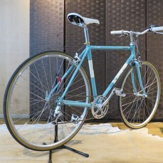 □BIANCHI VIA BRERA ビアンキ ビア ブレラ 8速 チェレステ クロス