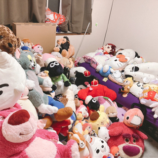 ぬいぐるみ トラック一台分！？
