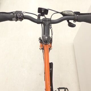 千歳市/恵庭市 武田産業 ノーパンク クロスバイク チャクル CBQ-CC7007-BIC 460mm 700×28C 7段変速 オレンジ 自転車