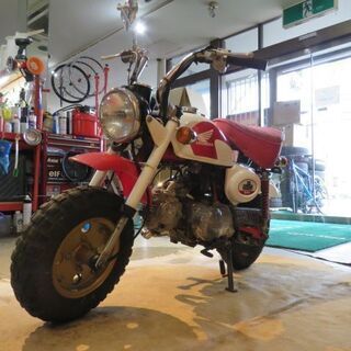 □HONDA MONKEY AB27 ホンダ モンキー 50cc 1969km ホワイト 実動! 原付 原チャリ バイク 札幌発 □HONDA MONKEY AB27 ホンダ モンキー 50cc 1969km ホワイト 実動