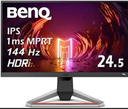 ーミングモニター　benq mobiuz ex2510 箱なし　144hz