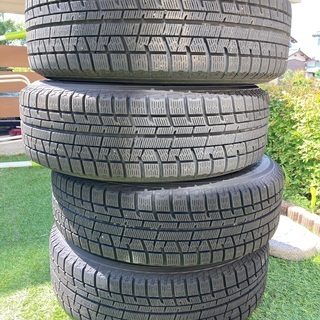 185 65 r15 スタッドレスタイヤ　アルミホイールセット　アイスガード5プラス　ig50 plus 4本　ティーダ　ノート　2019年製　バリ溝