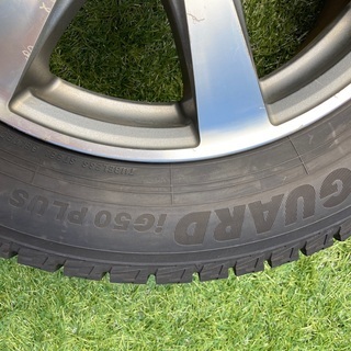 185 65 r15 スタッドレスタイヤ　アルミホイールセット　アイスガード5プラス　ig50 plus 4本　ティーダ　ノート　2019年製　バリ溝