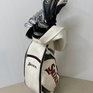 SOLD OUT！◆TOUR STAGE ツアーステージ 等◆ゴルフクラブ 全14本セット＋SRIXON キャディバッグ＋付属品多数付